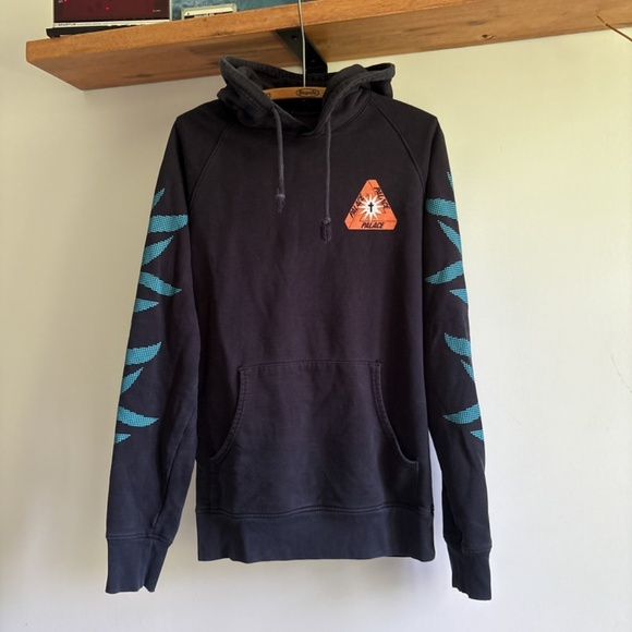 RARE Palace Tri-ferg Hi Ferg Hoodie Medium men - Picture 4 of 8